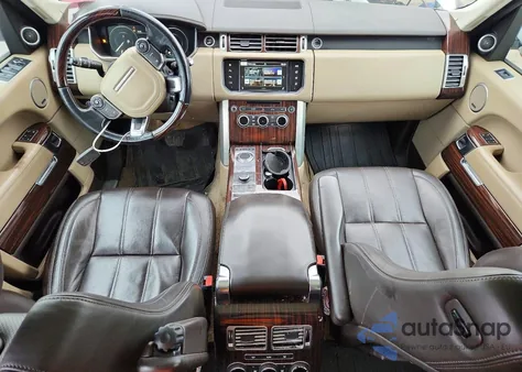 2016 Land Rover Range Rover Hse z USA, uszkodzony, nr VIN SALGS2VF3GA263114